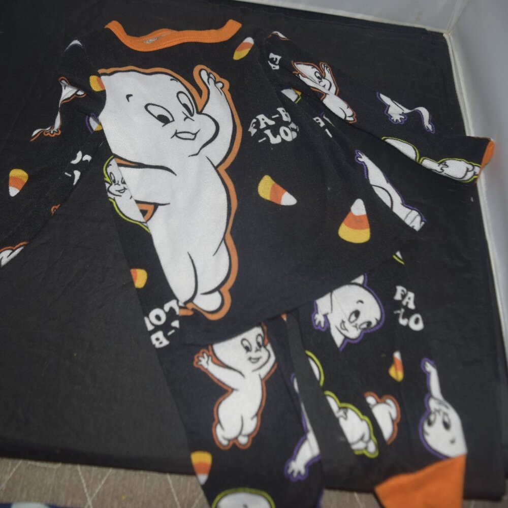 Casper Halloween 2pc pajama set 3T